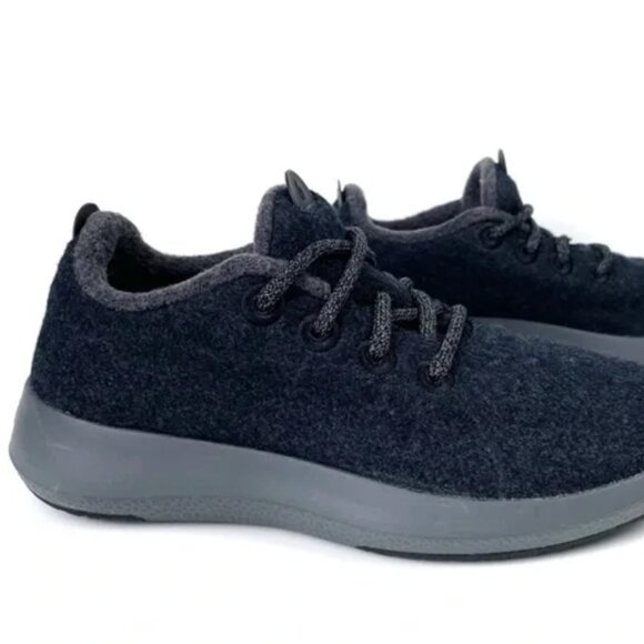 Allbirds Black Mizzle Wool Water Resistant Shoes Womens 8 - Picture 1 of 8